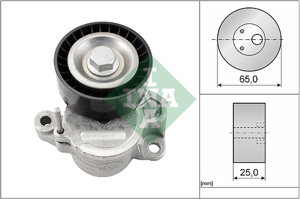 Belt Tensioner, V-ribbed belt